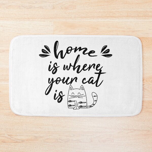 Item preview, Home Is Where Your Cat Is  designed and sold by VikiQuick.