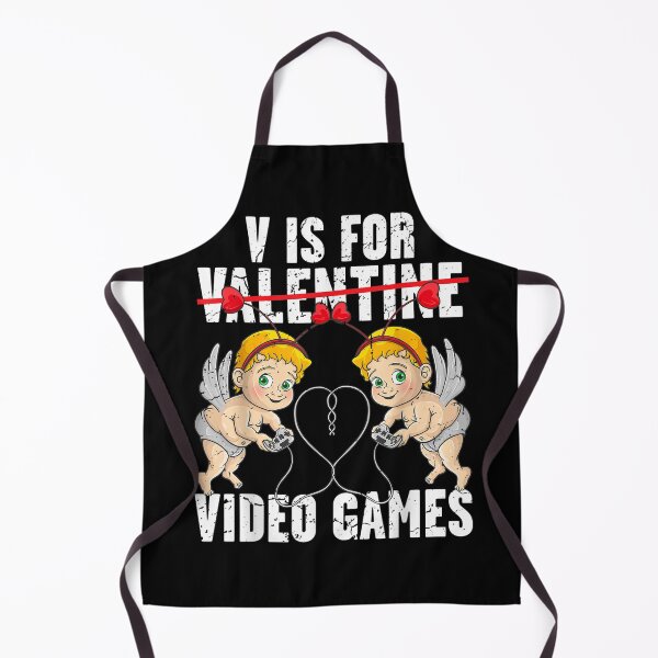 Item preview, Valentines Couples Day V Is For Video Games Cupid Gamers designed and sold by dorisnnadiri.