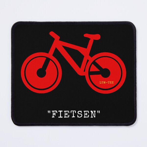 Item preview, FIETSEN - Riding Bicycle - Red bicycle designed and sold by LTM-tee.