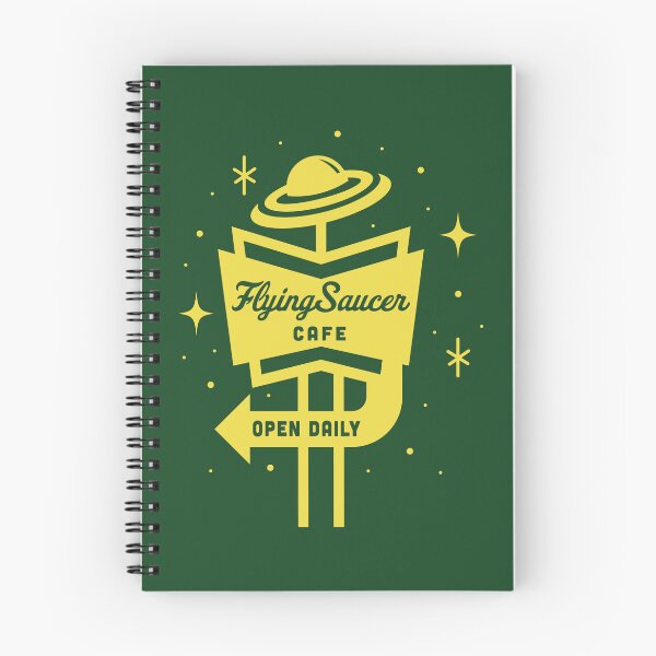 Item preview, Flying Saucer Cafe  designed and sold by outtathistown.