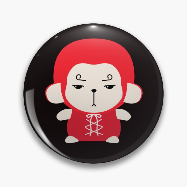 Item preview, Hwayugi Mikucos Monkey King Doll Plush A Korean Odyssey Sticker designed and sold by FelixKliemank.
