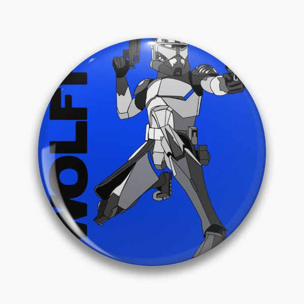 Item preview, Commander Wolffe Sticker designed and sold by MandySeidlitz.