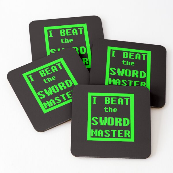 Item preview, I Beat the Sword Master Sticker designed and sold by FelixKliemank.