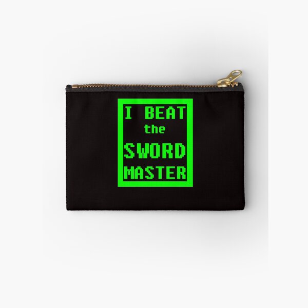 Item preview, I Beat the Sword Master Sticker designed and sold by FelixKliemank.