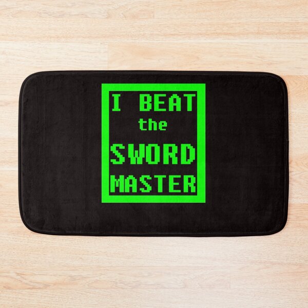 Item preview, I Beat the Sword Master Sticker designed and sold by FelixKliemank.