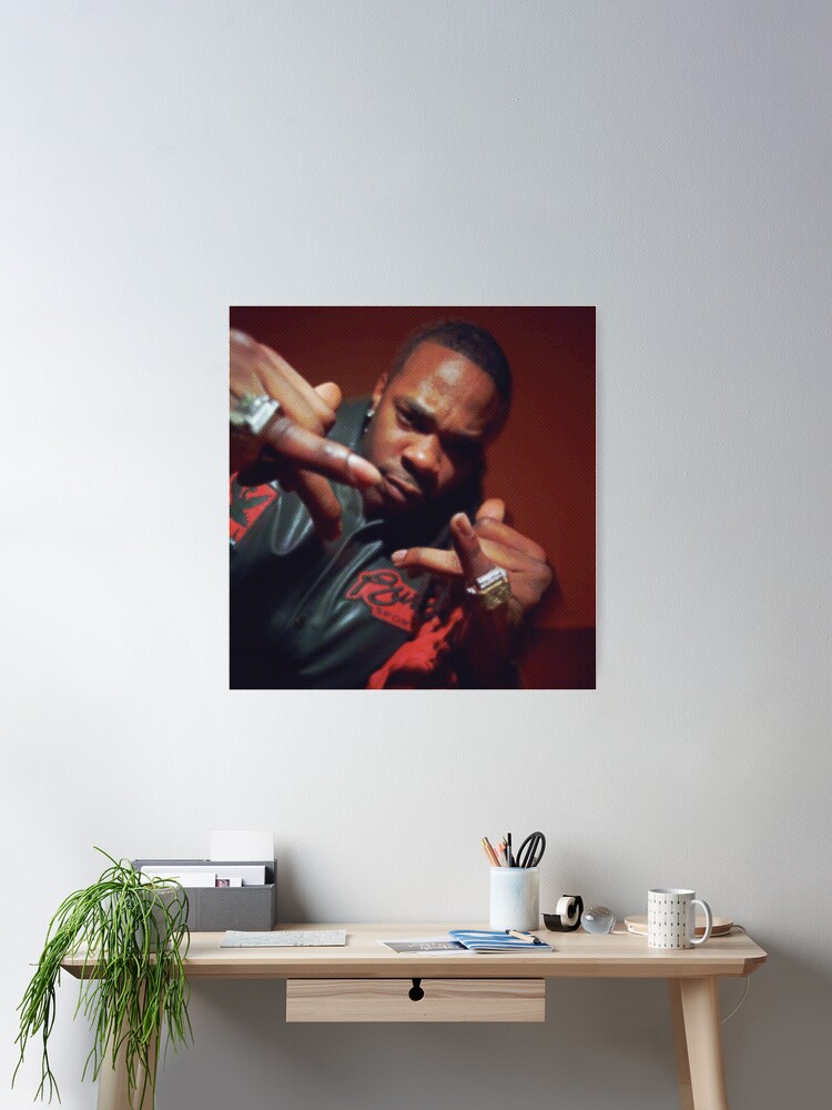 ☆Busta Rhymes☆ Hiphop Vintage Poster BUSTA RHYMES NYC 1990 – Janette Beckman