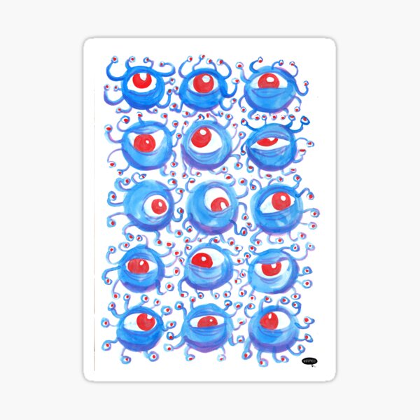 Beholder by VIXTOPHER Sticker