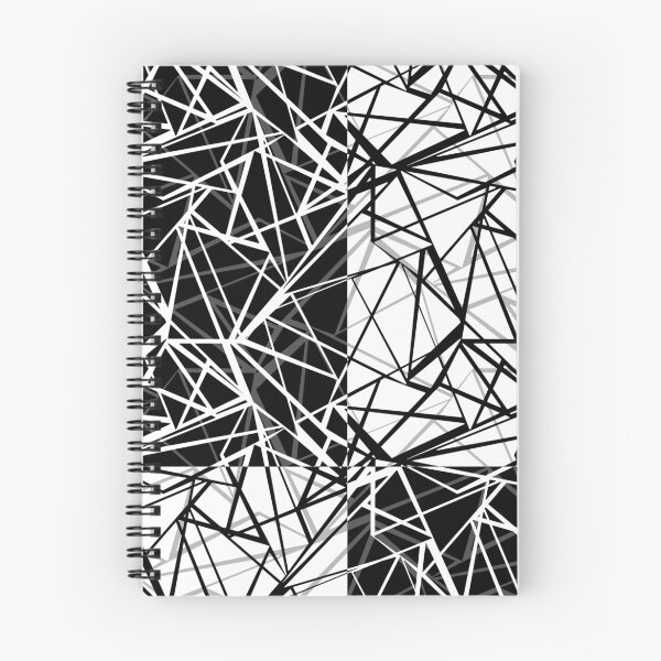 Artikelvorschau, Schwarz, weiß, Netz, Gitter, Linien, geometrisch, Schwarzweiss, einfarbig, einfach entworfen und verkauft von fuzzyfox.