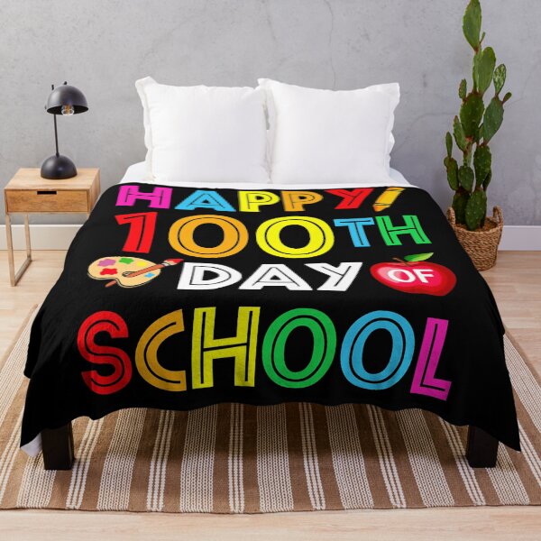 Item preview, Happy 100th Day of School For Teacher & Student colorful designed and sold by JeffreyLittle.