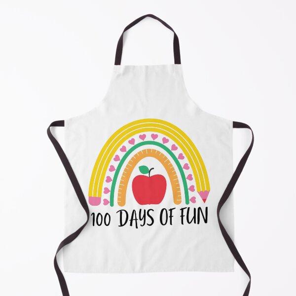 Item preview, 100 days of fun (black text)- teacher - kindergarten, preschool, elementary, middle school designed and sold by CaitU.