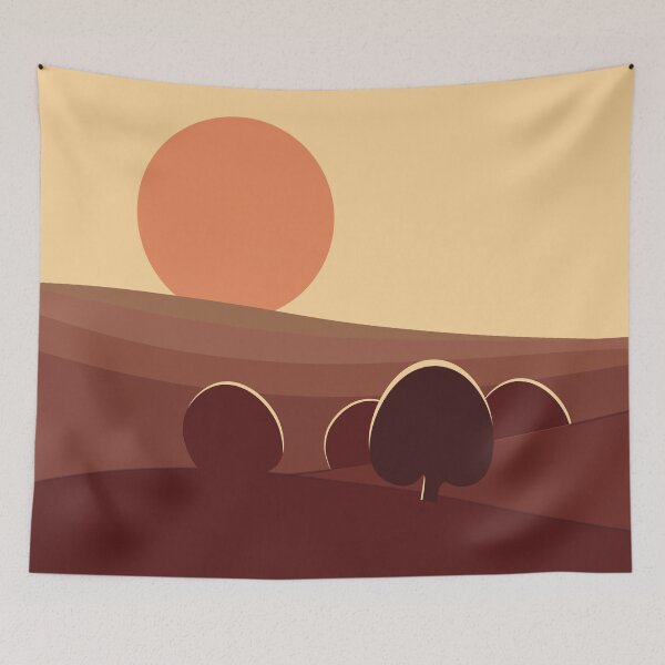 Item preview, Trees And Hills 01  designed and sold by blueocan.