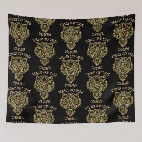 Item preview, Year of the Tiger Gold Tiger Head designed and sold by hockeng.