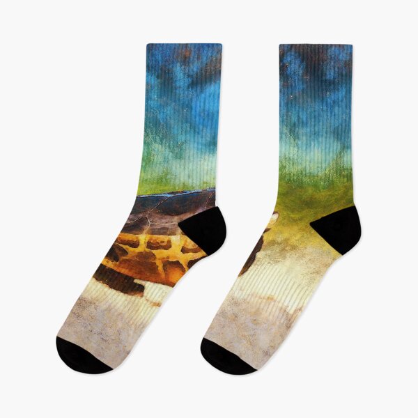 Item preview, Turtle Walking On The Sand Digital Painting designed and sold by NeavesPhoto.