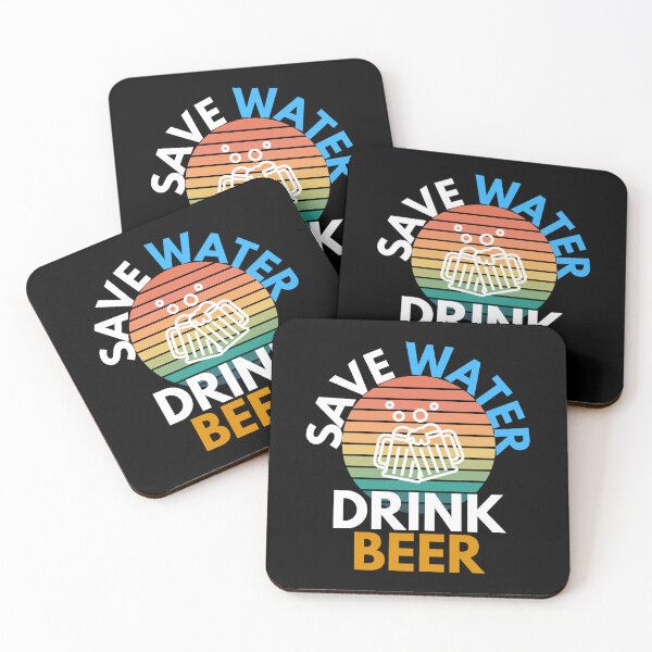 Item preview, Save Water Drink Beer Drinking Humor designed and sold by EllConApparel.