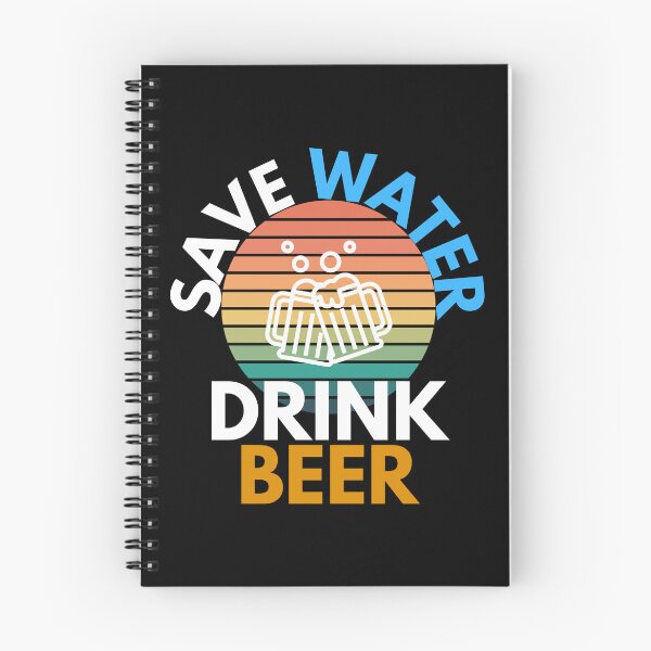 Item preview, Save Water Drink Beer Drinking Humor designed and sold by EllConApparel.