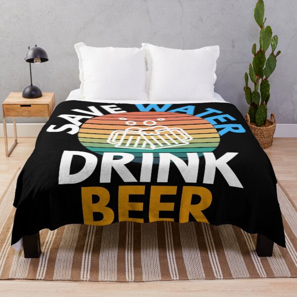 Item preview, Save Water Drink Beer Drinking Humor designed and sold by EllConApparel.