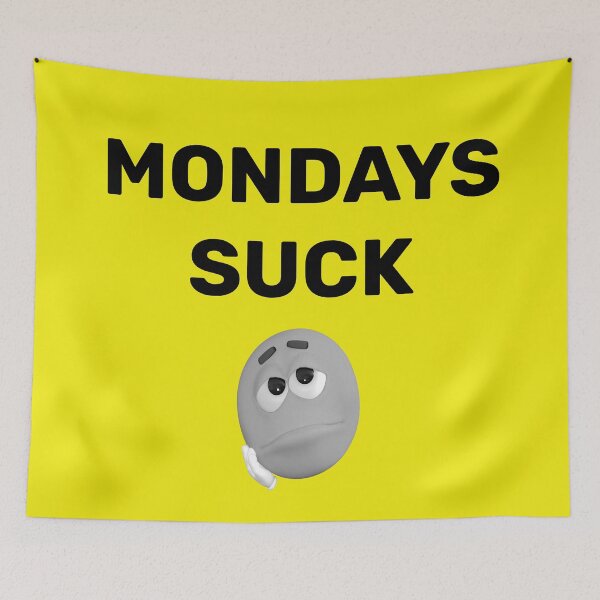 Item preview, Mondays suck! designed and sold by basileiossav.