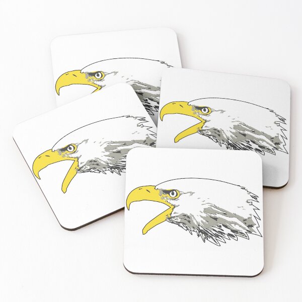 Item preview, fierce bald eagle american designed and sold by pajosudig.