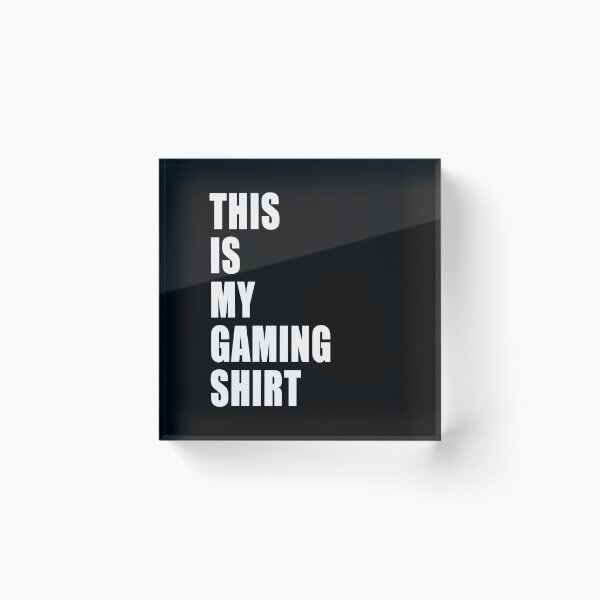 Item preview, This Is My Gaming Shirt Funny Nerd Gamer Dad Joke Design Whit Text designed and sold by Jason Gilbert.