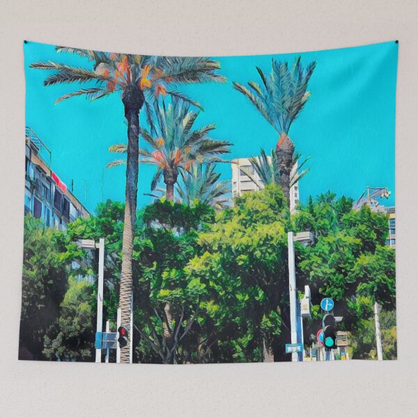 Item preview, Tel Aviv City designed and sold by Sofia-Draws.