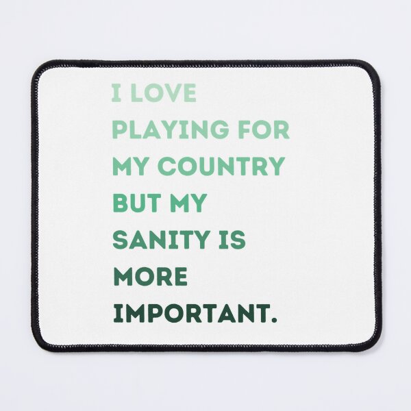 Item preview, Roy Keane I Love Playing For My Country But My Sanity Is More Important   designed and sold by DynamikInk.