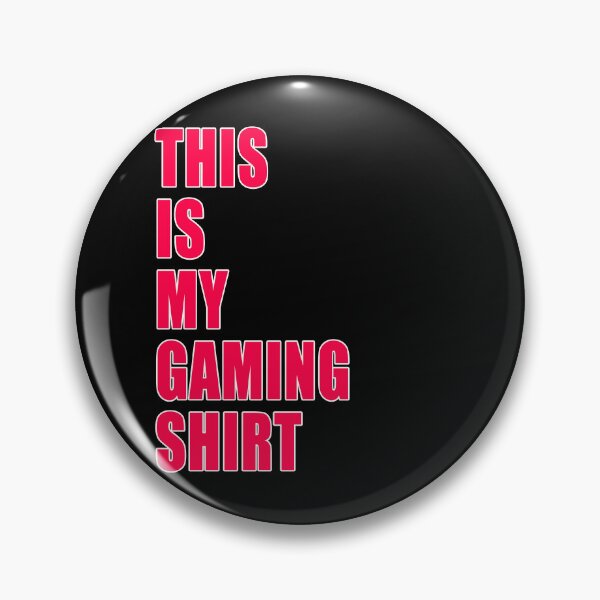 Item preview, This Is My Gaming Shirt Funny Nerd Gamer Dad Joke Design Red designed and sold by Jason Gilbert.