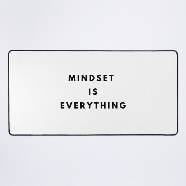 Item preview, Mindset is Everything, Inspirational, Motivational designed and sold by Magic Love Art Print.
