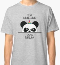 Unicorn Ninja Panda Classic T-Shirt