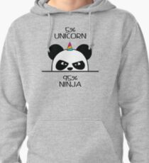 Unicorn Ninja Panda Pullover Hoodie