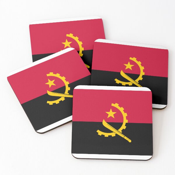 Item preview, Angola Flag designed and sold by 9N20.