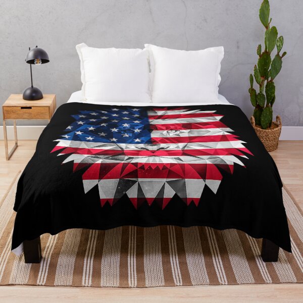 Item preview, Geometric Lion Polygon Style with American  designed and sold by moyealchristene.
