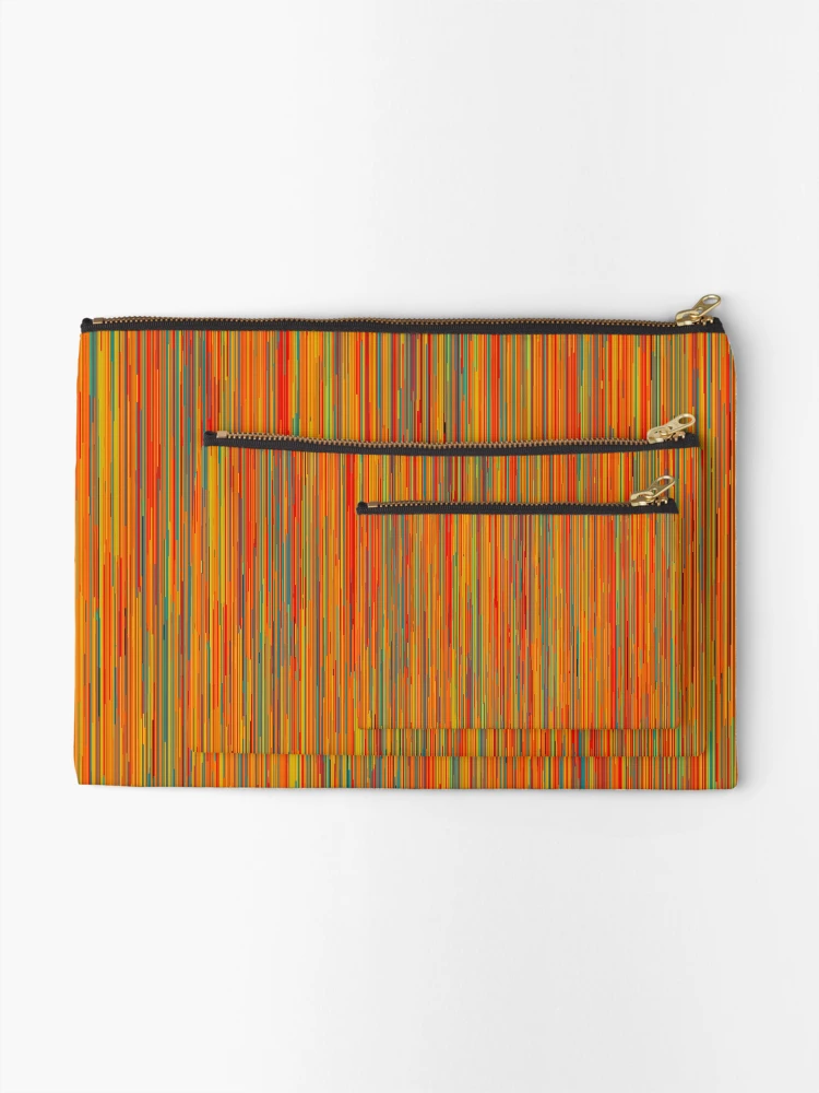 Thumbnail 2 of 4, Zipper Pouch, Lines 5 designed and sold by genpythonart.