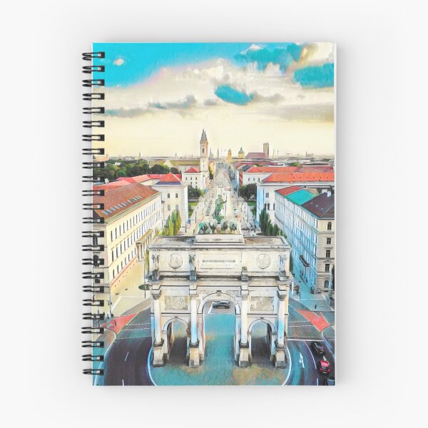 Item preview, Munich City designed and sold by Sofia-Draws.