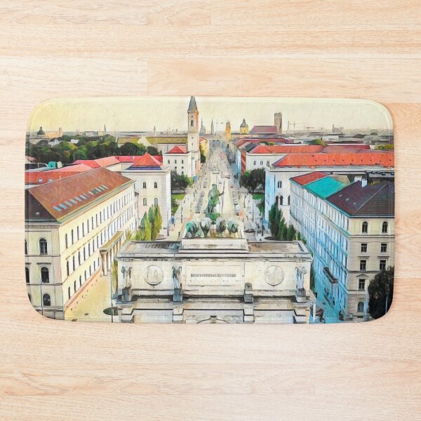 Item preview, Munich City designed and sold by Sofia-Draws.