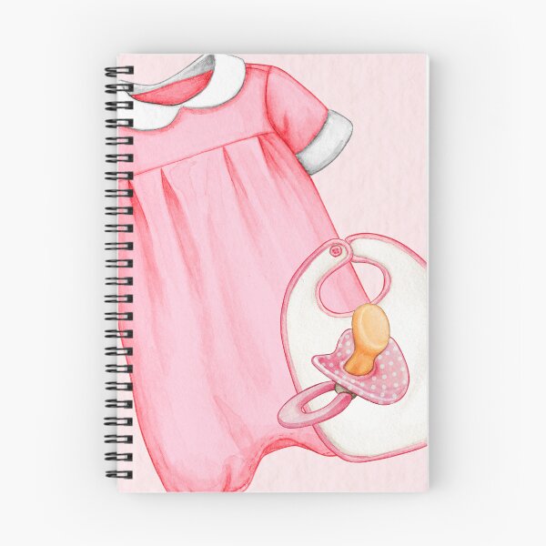 Item preview, It's A Girl - Pink Watercolour Baby Outfit And Bib And Soother designed and sold by Simply Celebrated Milestones.