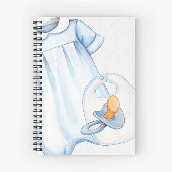 Item preview, It's A Boy - Blue Watercolour Baby Outfit And Bib And Soother designed and sold by Simply Celebrated Milestones.