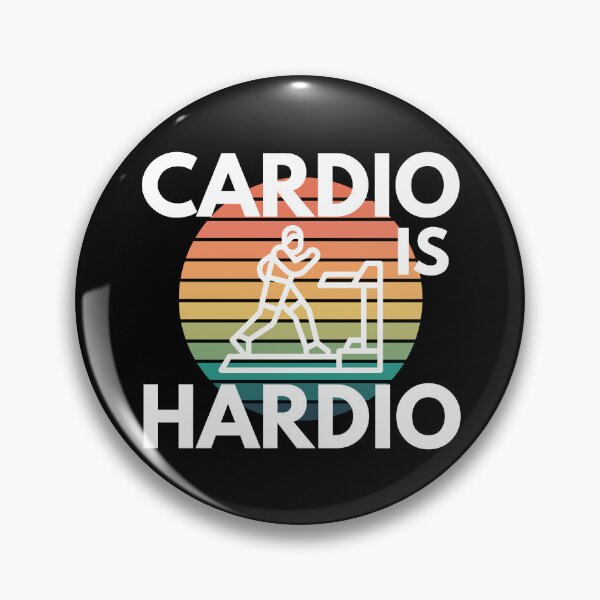Item preview, Cardio Is Hardio Gym Workout Cutting Health Humor designed and sold by EllConApparel.