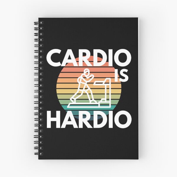 Item preview, Cardio Is Hardio Gym Workout Cutting Health Humor designed and sold by EllConApparel.