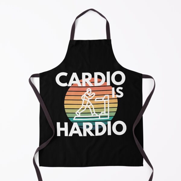 Item preview, Cardio Is Hardio Gym Workout Cutting Health Humor designed and sold by EllConApparel.