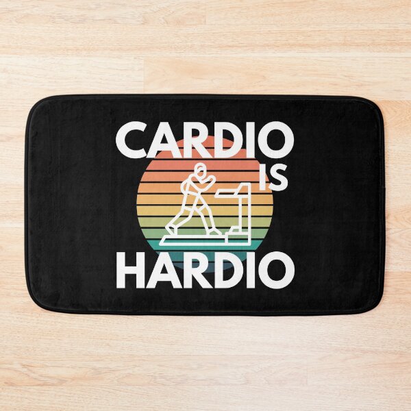 Item preview, Cardio Is Hardio Gym Workout Cutting Health Humor designed and sold by EllConApparel.