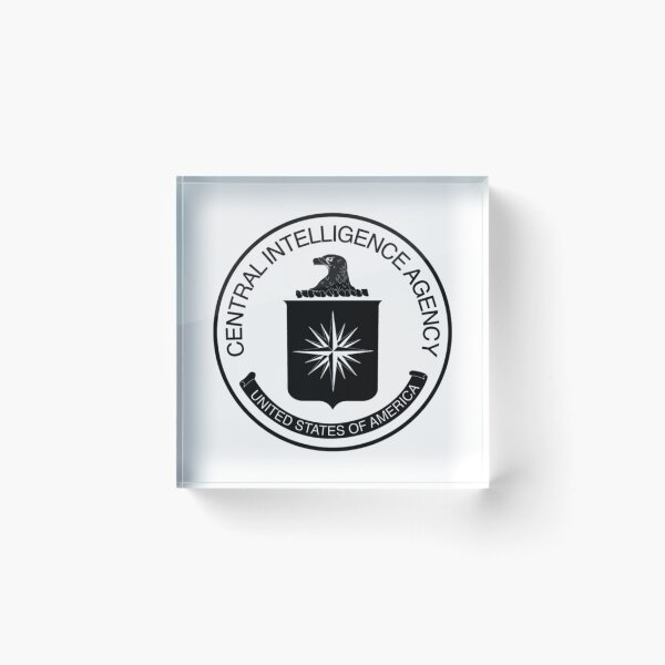 Item preview, central intelligence agency CIA Federal Agent official fbi nsa spy usa military army gift designed and sold by Simmie-Lakishia.