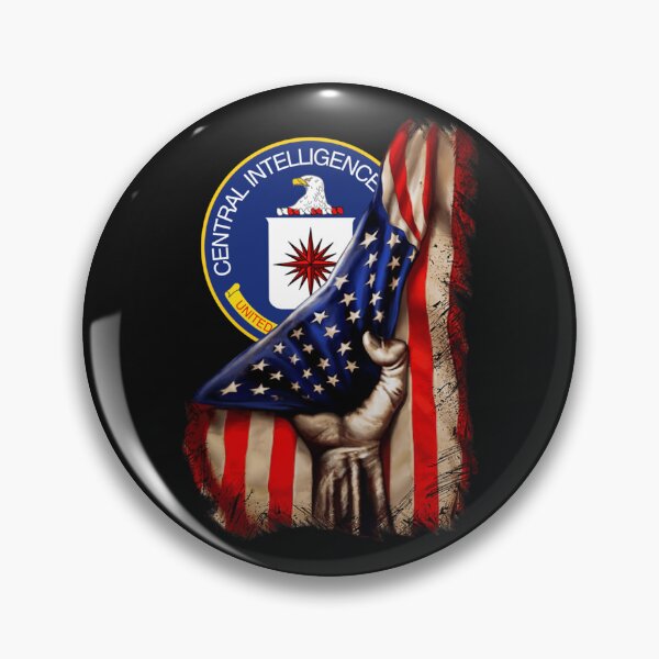 Item preview, Central Intelligence Agency CIA American Flag   designed and sold by Simmie-Lakishia.