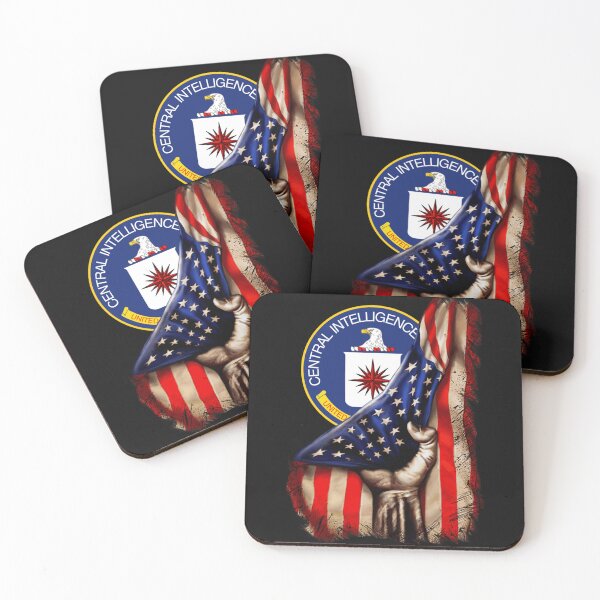 Item preview, Central Intelligence Agency CIA American Flag   designed and sold by Simmie-Lakishia.