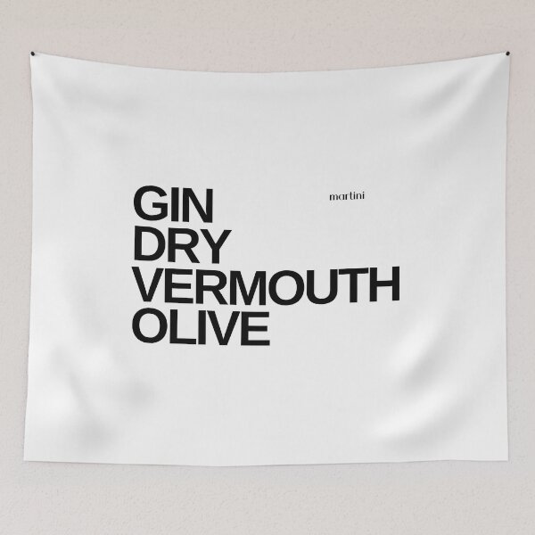 Item preview, Martini cocktail with an olive designed and sold by ALushLifeManual.
