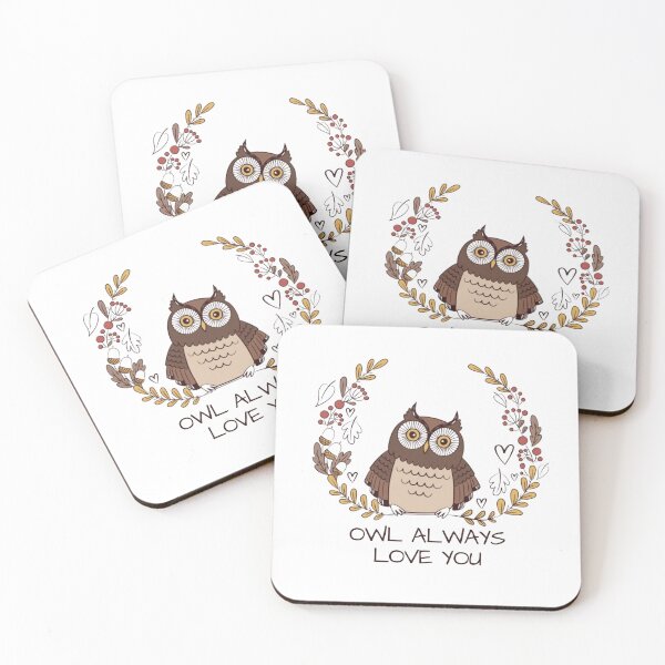 Item preview, Cute Owl Always Love You designed and sold by Artpawsy.