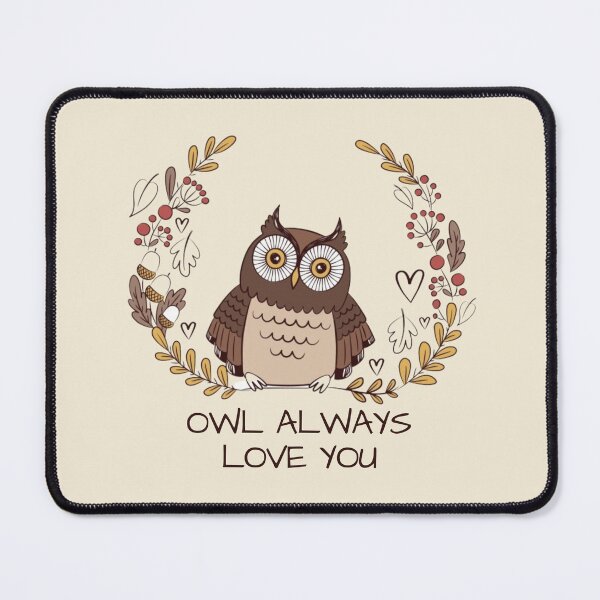 Item preview, Cute Owl Always Love You designed and sold by Artpawsy.