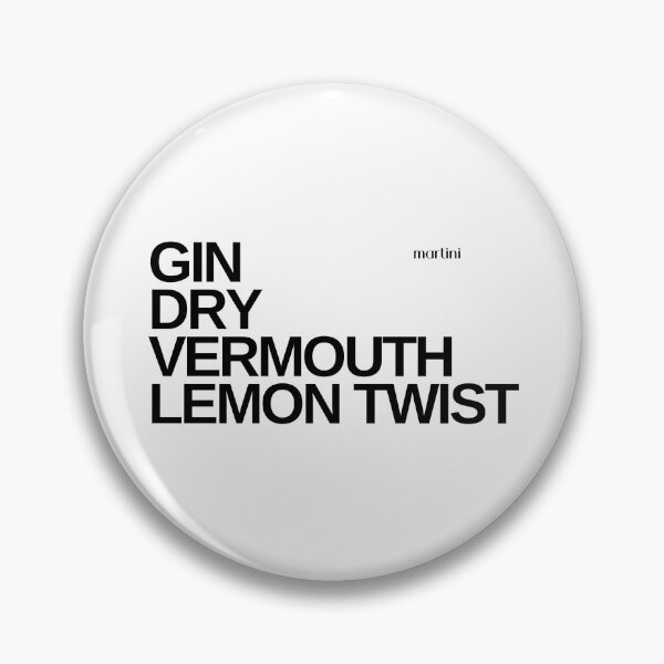 Item preview, Martini cocktail with a lemon twist designed and sold by ALushLifeManual.