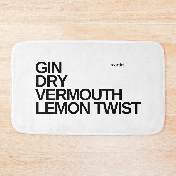 Item preview, Martini cocktail with a lemon twist designed and sold by ALushLifeManual.