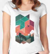 Natural Habitat Women's Fitted Scoop T-Shirt