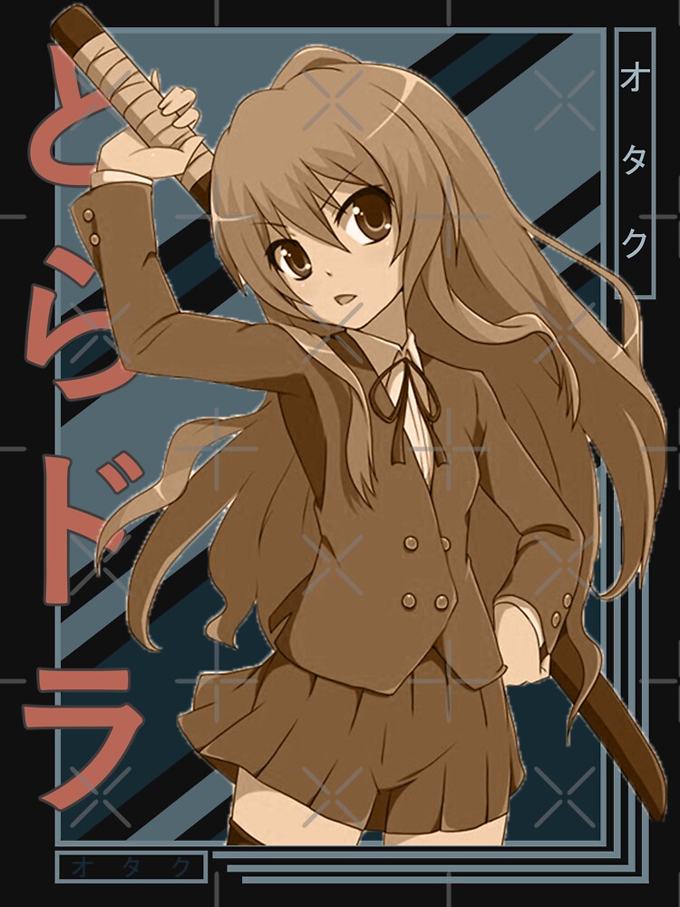 Taiga Aisaka Toradora Retro blue brown anime Design Essential T-Shirt for  Sale by Raiden Designer Shop